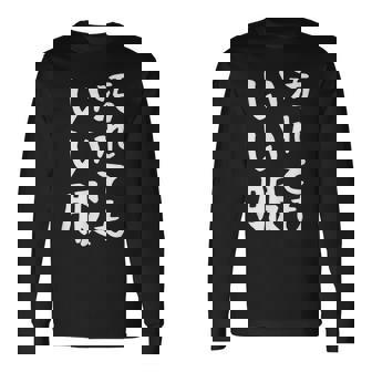 【汚れてもいい服】おもしろ 文字 保育園 学校行事 面白い ネタ 笑える ふざけ 遊び心 ユーモア お笑い ウケ狙い 長袖Tシャツ - Kawaiitshirt