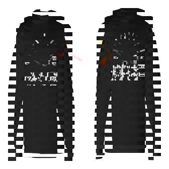 【燃料は酒】 面白い酒 面白いtシャツ 酒 メンズ おもしろ 筆文字 面白い 服 オリジナル おもしろグッズ 文字 長袖Tシャツ - Kawaiitshirt