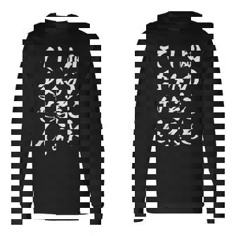 【畑のことしか考えてません】家庭菜園 庭 農業 野菜 花 趣味 植物 庭いじり おもしろ 面白い ネタ ウケ狙い 笑える 長袖Tシャツ - Kawaiitshirt