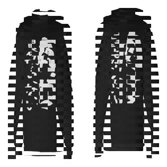 【肉は裏切らない】面白い 文字 ギャグ ネタ ウケ狙い ふざけ 笑える 笑いが取れる おもしろ 長袖Tシャツ - Kawaiitshirt