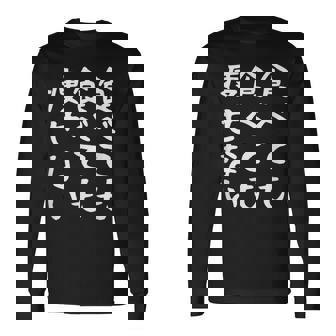 【食べても食べても痩せない】デブ 面白い 文字 おもしろ ダイエット ギャグ ネタ ウケ狙い 文字入り 笑える ふざけ 長袖Tシャツ - Kawaiitshirt