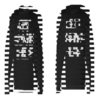 いくつかのヘルプを 長袖Tシャツ - Kawaiitshirt