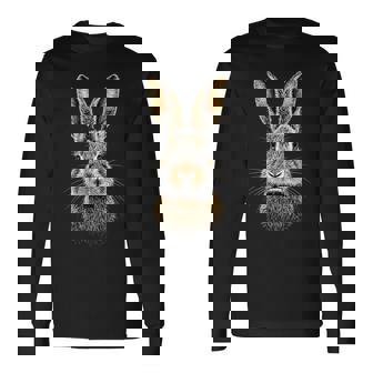 うさぎ うさぎ うさぎ かわいいうさぎ 長袖Tシャツ - Kawaiitshirt