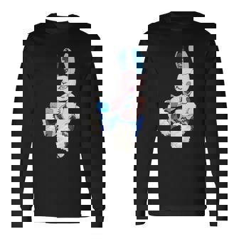 うさぎ星人２号 長袖Tシャツ - Kawaiitshirt