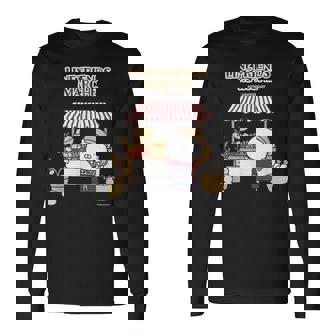 うさまる ベジまるシェロゴ付 ダークカラー 長袖Tシャツ - Kawaiitshirt