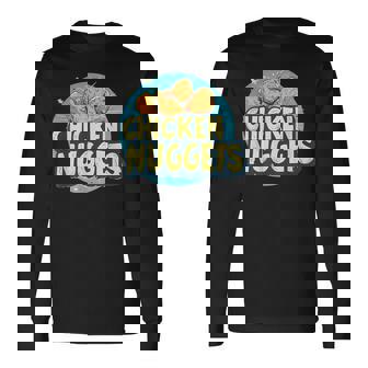 おいしいチキンナゲット コスチューム 長袖Tシャツ - Kawaiitshirt