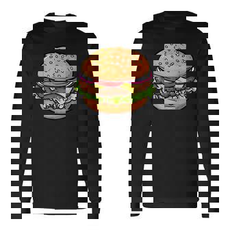 おいしい食通にインスパイアされた 長袖Tシャツ - Kawaiitshirt