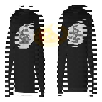 おかしなカレーライス 長袖Tシャツ - Kawaiitshirt