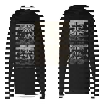 おしゃれメガネのスコティッシュフォールド 長袖Tシャツ - Kawaiitshirt