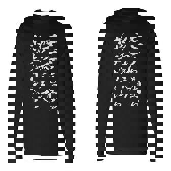 おもしろtシャツ 漢字・和柄「モテると困るからあえてポッチャリでいる」 長袖Tシャツ - Kawaiitshirt