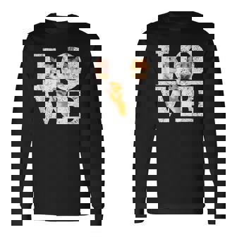 おもしろい I Love Hamsters ギフト かわいい ハムスター ペット好き ハムスター 長袖Tシャツ - Kawaiitshirt