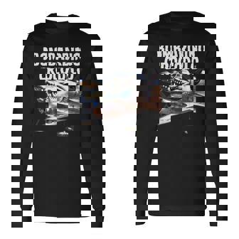 おもしろい ボンバルディーノ クロコディロ イタリア Ai 動物 ブレイン ミーム 長袖Tシャツ - Kawaiitshirt