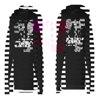 おもしろロリポップ アート キャンディ ロリポップ 恋人 メンズ レディース キッズ 長袖Tシャツ - Kawaiitshirt