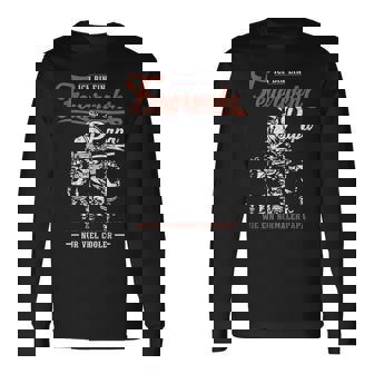 おれは消防団パパだ 長袖Tシャツ - Kawaiitshirt