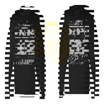 お父さんの102歳の誕生日 102歳 父の誕生日 長袖Tシャツ - Kawaiitshirt