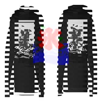 かきごり 日本のこりちどり かき氷サインtシャツ 長袖Tシャツ - Kawaiitshirt