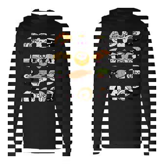 かわいいお寿司 長袖Tシャツ - Kawaiitshirt