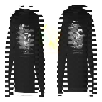 かわいいバレーボール・パンダ 長袖Tシャツ - Kawaiitshirt