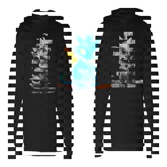 かわいい青龍 長袖Tシャツ - Kawaiitshirt