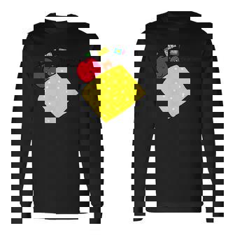 ぐっすりおやすみぷっぷる 長袖Tシャツ - Kawaiitshirt