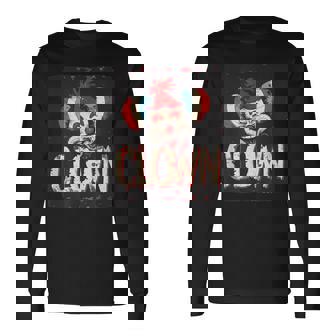 このクラシックなピエロコスチュームで楽しさを抱きしめましょう。 長袖Tシャツ - Kawaiitshirt