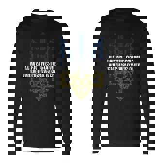 この戦争が終わったら衣装を着てやる 長袖Tシャツ - Kawaiitshirt