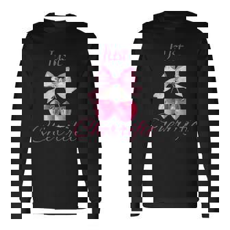 さくらんぼ かわいいチェリーピンクチェリー 長袖Tシャツ - Kawaiitshirt