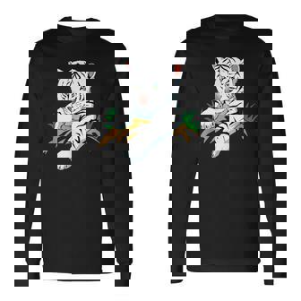 すごい白虎 長袖Tシャツ - Kawaiitshirt