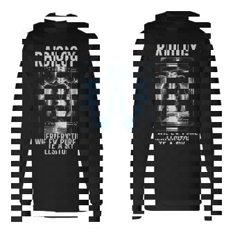 すべての写真が物語を語る放射線科医 長袖Tシャツ - Kawaiitshirt