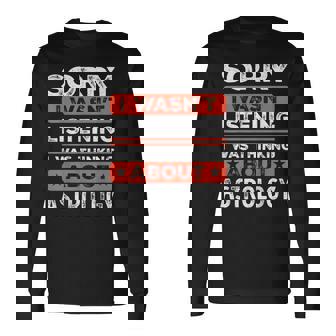 すみません、おもしろ占星術を聞いていませんでした 長袖Tシャツ - Kawaiitshirt