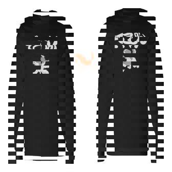 でこぴん 大谷愛犬 デコピン 長袖Tシャツ - Kawaiitshirt