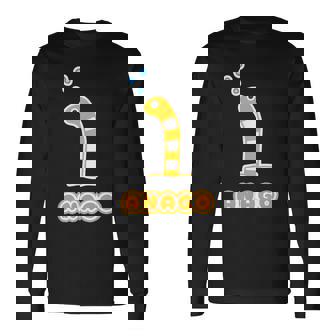 にしきあなご《Anago》【どうぶつフレンズ】水族館 ゆるくて かわいい 面白 動物 イラスト 長袖Tシャツ - Kawaiitshirt