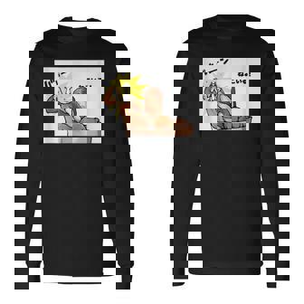 ねこいる！ババーン 長袖Tシャツ - Kawaiitshirt