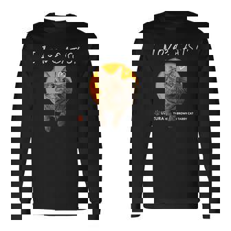 ねこだいすき 猫 キジトラ猫 かわいい Cat 長袖Tシャツ - Kawaiitshirt