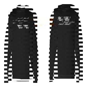 ねこシャー×１０ 長袖Tシャツ - Kawaiitshirt