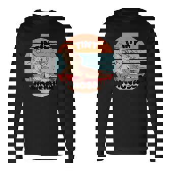 ひげを生やしたドラゴン爬虫類の小さな恐竜のかわいいスケールタンポポ 長袖Tシャツ - Kawaiitshirt