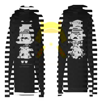 ひなビタスタンプ ひなちくん01 長袖Tシャツ - Kawaiitshirt