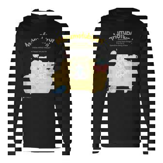 まるもふびより ハピネスマイルーム 長袖Tシャツ - Kawaiitshirt