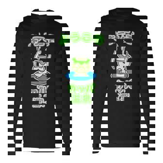 ようこそ カッパ 温泉『カッパくん』河童 お風呂 かっぱの湯【どうぶつフレンズ】ゆるかわいい キャラクター イラスト 長袖Tシャツ - Kawaiitshirt