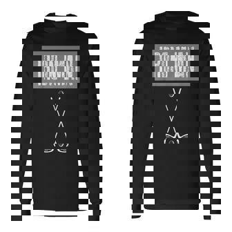 アイアンマンゴルフ愛好家のためのゴルフ愛好家 長袖Tシャツ - Kawaiitshirt