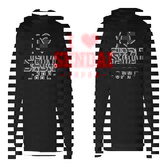 アイラブ仙台ジャパン 長袖Tシャツ - Kawaiitshirt