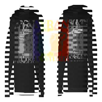 アイラン トルコ 食べ物 国のお土産 ヨーグルトドリンク 料理 長袖Tシャツ - Kawaiitshirt