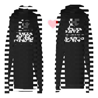 アイ・ハート・ロデオ・クラウンズ 長袖Tシャツ - Kawaiitshirt