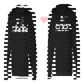 アイ・ラブ・サバ 長袖Tシャツ - Kawaiitshirt