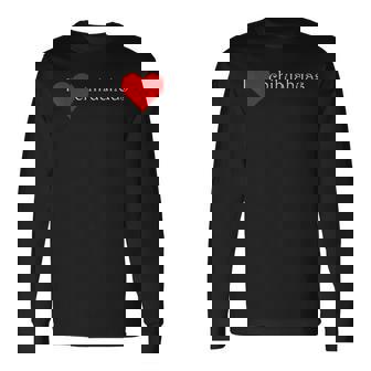 アイ・ラブ・チワワ 長袖Tシャツ - Kawaiitshirt