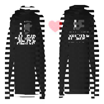 アイ・ラブ・フォール・リバー 長袖Tシャツ - Kawaiitshirt