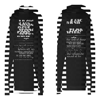 アカシックレコード Akashic Records Dictionary Word Definition Occult 長袖Tシャツ - Kawaiitshirt