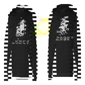 アカメアマガエルさん 長袖Tシャツ - Kawaiitshirt