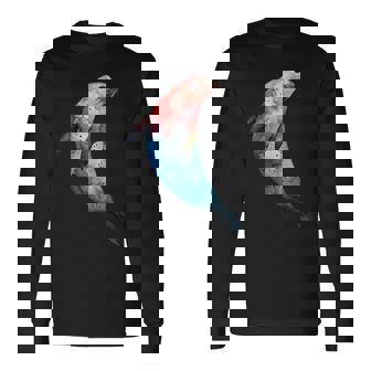 アザラシ アシカ かわいい シール 海 動物 水彩 シール 長袖Tシャツ - Kawaiitshirt