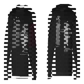 アザラシ ボクシング ホビーボックス スポーツ 海獣 長袖Tシャツ - Kawaiitshirt